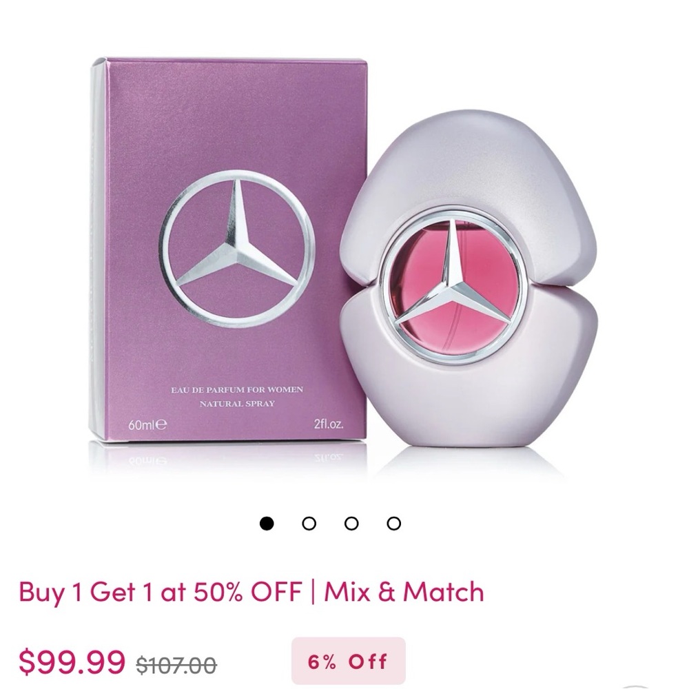 Mercedes perfume for her